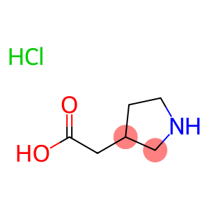 2-(吡咯烷-3-基)乙酸盐酸盐