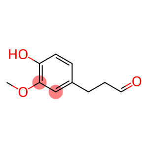 4-Hydroxy-3-methoxybenzenepropanal