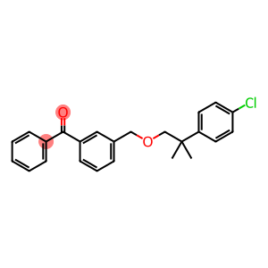 Methanone, [3-[[2-(4-chlorophenyl)-2-methylpropoxy]methyl]phenyl]phenyl-