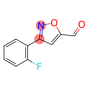 3-(2-氟-苯基)-5-异恶唑甲醛