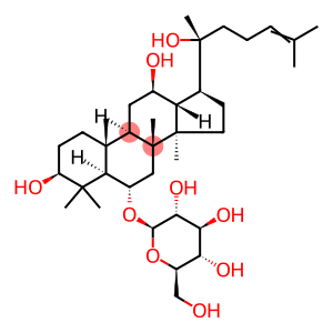 β-D-Glucopyranoside, (3β,6α,12β,20R)-3,12,20-trihydroxydammar-24-en-6-yl