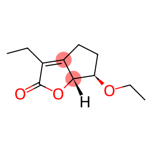 (6R,6aR)-6-ethoxy-3-ethyl-4,5,6,6a-tetrahydrocyclopenta[b]furan-2-one