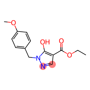 1H-Pyrazole-4-carboxylic acid, 5-hydroxy-1-[(4-methoxyphenyl)methyl]-, ethyl ester