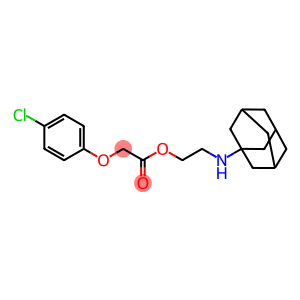 (p-Chlorophenoxy)acetic acid 2-(1-adamantylamino)ethyl ester