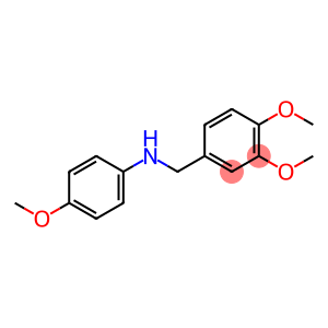 N-(3,4-DIMETHOXYBENZYL)-4-METHOXYANILINE