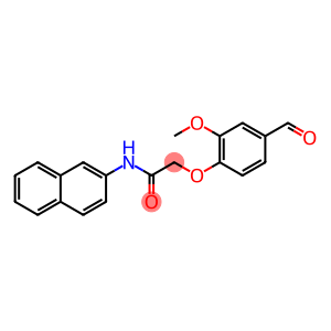 2-(4-Formyl-2-methoxyphenoxy)-N-(naphthalen-2-yl)acetamide