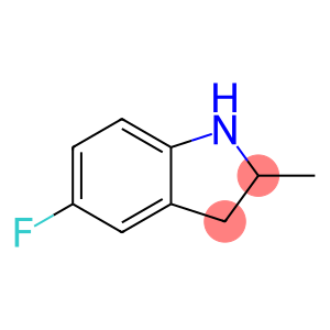 1H-Indole, 5-fluoro-2,3-dihydro-2-methyl-
