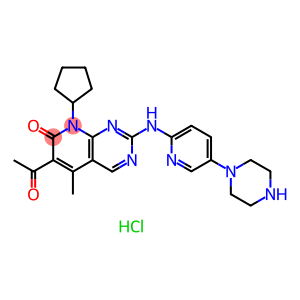 6-乙酰基-8-环戊基-5-甲基-2-[[5-(1-哌嗪基)-2-吡啶基]氨基]吡啶并[2,3-D]嘧啶-7(8H)-酮盐酸盐