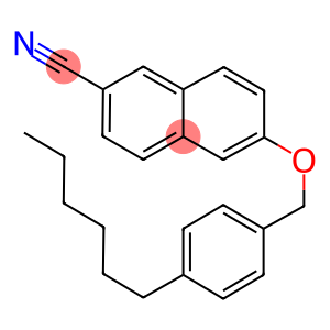 6-[(4-hexylbenzyl)oxy]-2-naphthonitrile