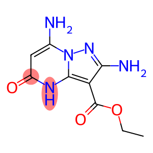 ethyl 2,7-diamino-5-oxo-4,5-dihydropyrazolo[1,5-a]pyrimidine-3-carboxylate