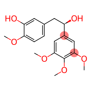 2-Methoxy-5-[(βR)-β-hydroxy-3,4,5-trimethoxyphenethyl]phenol