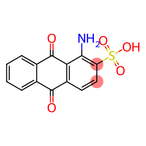 1-azanyl-9,10-dioxo-anthracene-2-sulfonic acid