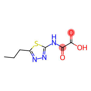2-oxo-2-[(5-propyl-1,3,4-thiadiazol-2-yl)amino]acetic acid