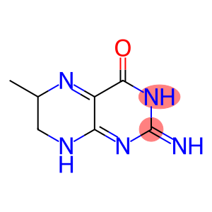 4(3H)-Pteridinone,2,6,7,8-tetrahydro-2-imino-6-methyl-(9CI)
