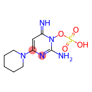 ({[2,6-diamino-4-(piperidin-1-yl)pyrimidin-1-ium-1-yl]oxy}sulfonyl)oxidanide