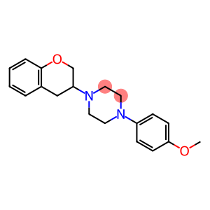 Piperazine, 1-(3,4-dihydro-2H-1-benzopyran-3-yl)-4-(4-methoxyphenyl)-