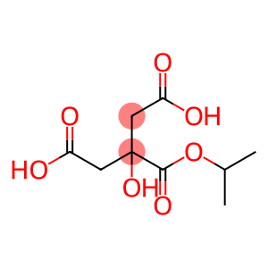 1,2,3-Propanetricarboxylic acid, 2-hydroxy-, 2-(1-methylethyl) ester