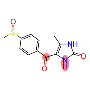 1,3-Dihydro-4-methyl-5-[4-(methylsulfinyl)benzoyl]-2H-imidazol-2-one
