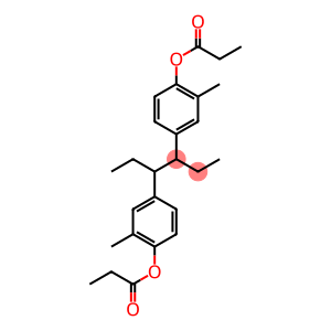 [2-methyl-4-[4-(3-methyl-4-propanoyloxy-phenyl)hexan-3-yl]phenyl] propanoate