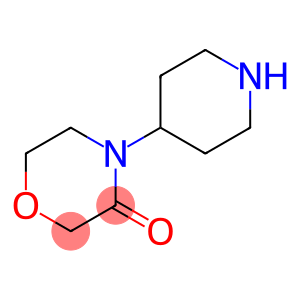 4-(piperidin-4-yl)morpholin-3-one