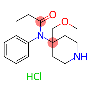N-[4-(METHOXYMETHYL)-4-PIPERIDYL]-N-PHENYLPROPIONAMIDE HYDROCHLORIDE