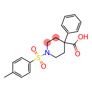 1-[(4-甲基苯基)磺酰基]-4-苯基-4-哌啶羧酸
