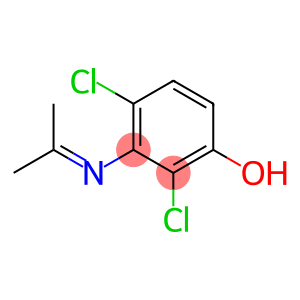 2,4-Dichloro-3-[(1-methylethylidene)amino]phenol