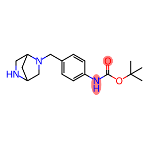 Carbamic acid, [4-(2,5-diazabicyclo[2.2.1]hept-2-ylmethyl)phenyl]-, 1,1-dimethylethyl ester (9CI)