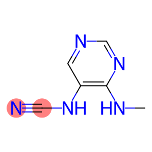 Cyanamide, [4-(methylamino)-5-pyrimidinyl]- (9CI)