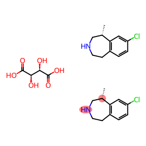 1H-3-Benzazepine, 8-chloro-2,3,4,5-tetrahydro-1-methyl-, (1R)-,