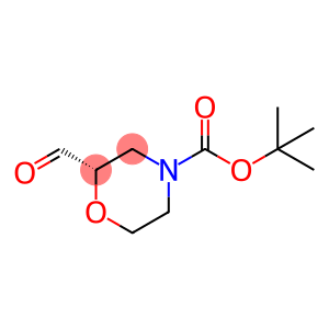 4-morpholinecarboxylic acid, 2-formyl-, 1,1-dimethylethyl ester, (2S)-