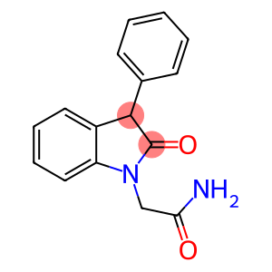 1H-Indole-1-acetamide, 2,3-dihydro-2-oxo-3-phenyl-