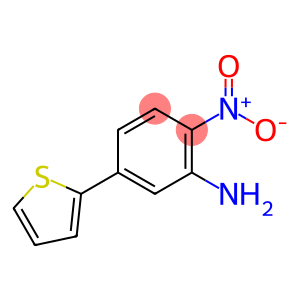 Benzenamine, 2-nitro-5-(2-thienyl)-