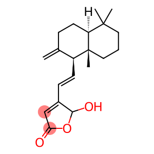 2(5H)-Furanone, 4-[(1E)-2-[(1S,4aS,8aS)-decahydro-5,5,8a-trimethyl-2-methylene-1-naphthalenyl]ethenyl]-5-hydroxy-