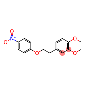 Benzene, 1,2-dimethoxy-4-[2-(4-nitrophenoxy)ethyl]-
