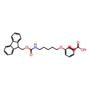 3-{[5-({[(9H-fluoren-9-yl)methoxy]carbonyl}amino)pentyl]oxy}benzoic acid