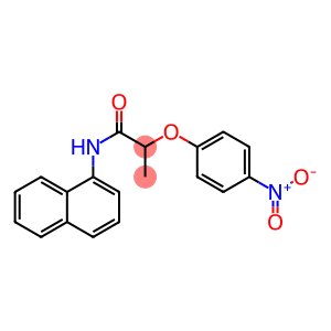 N-(naphthalen-1-yl)-2-(4-nitrophenoxy)propanamide