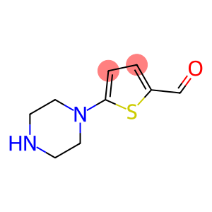 5-(piperazin-1-yl)-2-Thiophenecarbaldehyde