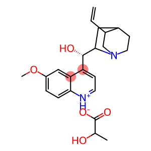 (9S)-9-hydroxy-6'-methoxycinchonanium lactate
