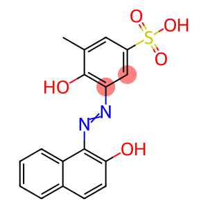 4-hydroxy-3-[(2-hydroxy-1-naphthyl)azo]-5-methylbenzenesulphonic acid