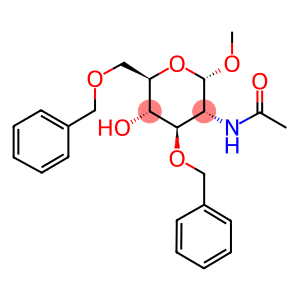 Methyl 2-(AcetylaMino)-2-deoxy-3,6-bis-O-(phenylMethyl)-α-D-glucopyranoside