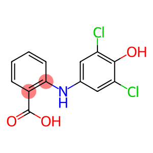Benzoic  acid,  2-[(3,5-dichloro-4-hydroxyphenyl)amino]-