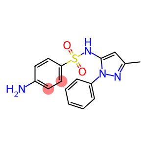 4-azanyl-N-(5-methyl-2-phenyl-pyrazol-3-yl)benzenesulfonamide