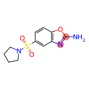 5-(PYRROLIDIN-1-YLSULFONYL)-1,3-BENZOXAZOL-2-AMINE