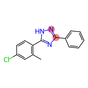 1H-1,2,4-Triazole, 5-(4-chloro-2-methylphenyl)-3-phenyl-
