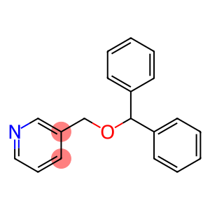 Pyridine, 3-[(diphenylmethoxy)methyl]-