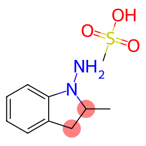 2,3-dihydro-2-methyl-1H-indol-1-amine monomethanesulphonate