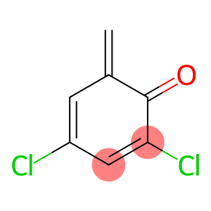 2,4-Cyclohexadien-1-one,  2,4-dichloro-6-methylene-