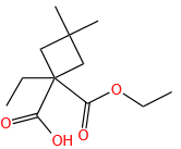 3,3-二甲基环丁烷-1,1-二甲酸二乙酯