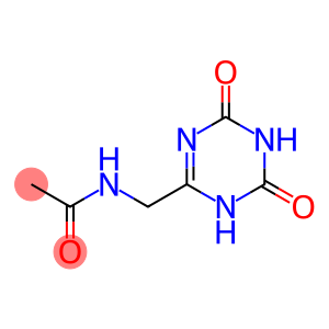 2(1)-s-Triazone,  6-(acetamidomethyl)-4-hydroxy-  (4CI)
